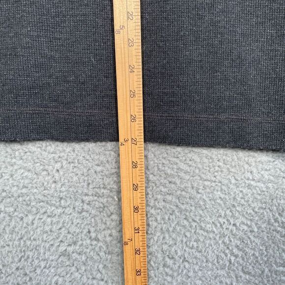 Banana Republic Mens Long Sleeve Waffle Pullover Sweater Size L Zip V Neck - Picture 6 of 11